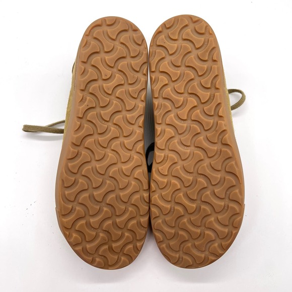 BIRKENSTOCK Bend Low Top Sneaker Womens 40 Khaki Tan Narrow Suede Lace Up - Picture 8 of 13